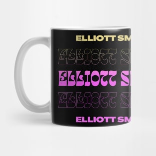 Elliott Smith | Typography Fan Art Design Mug